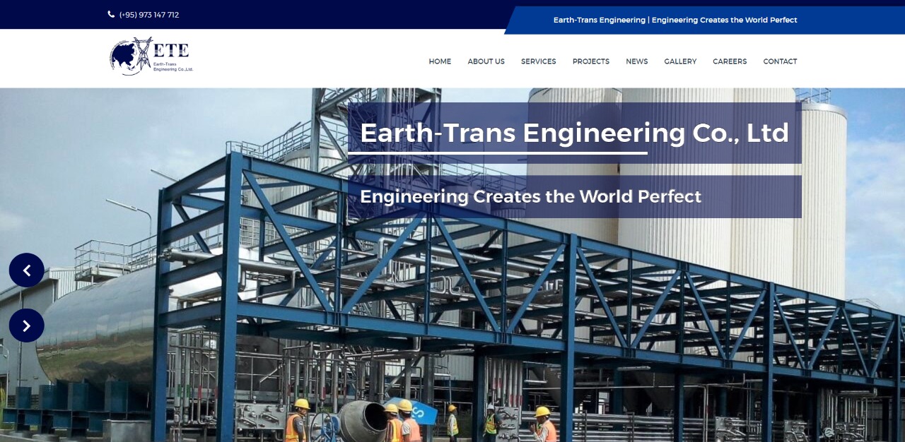 Earth-Trans Engineering - Website